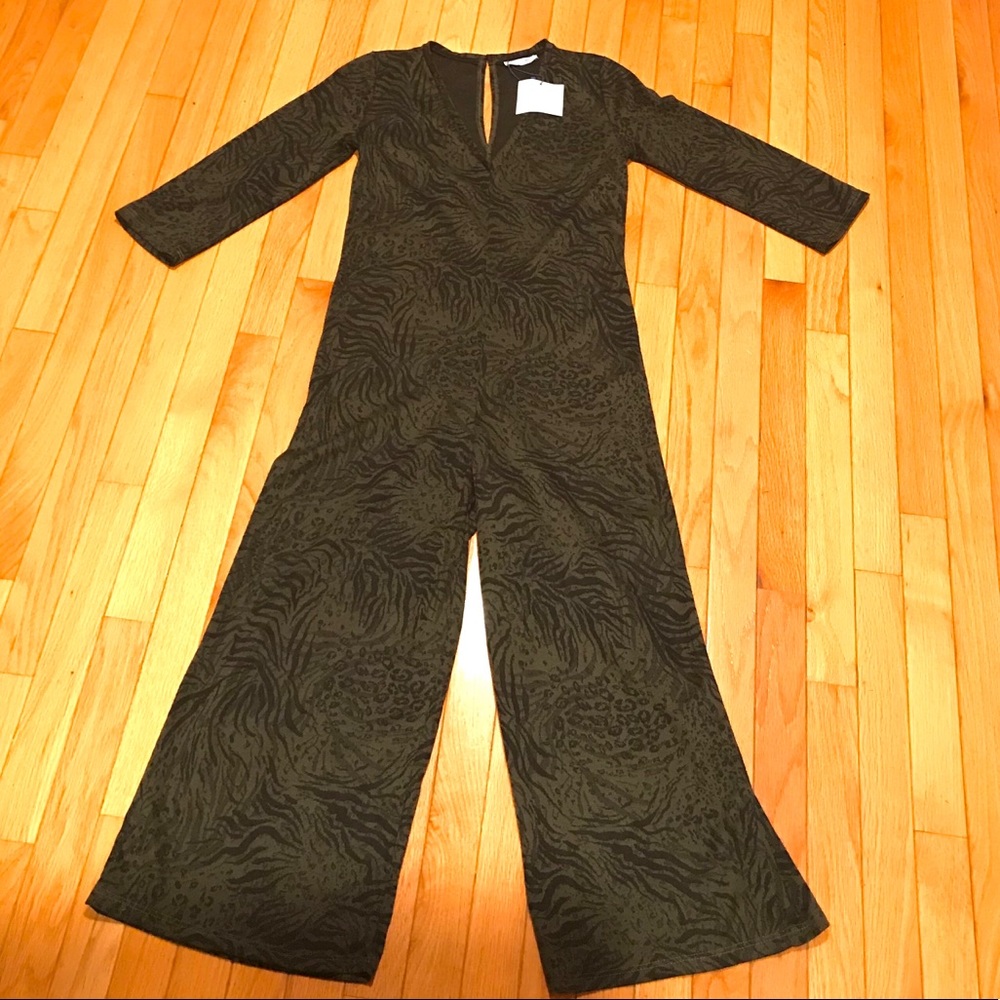 Camo Jumpsuit Zara